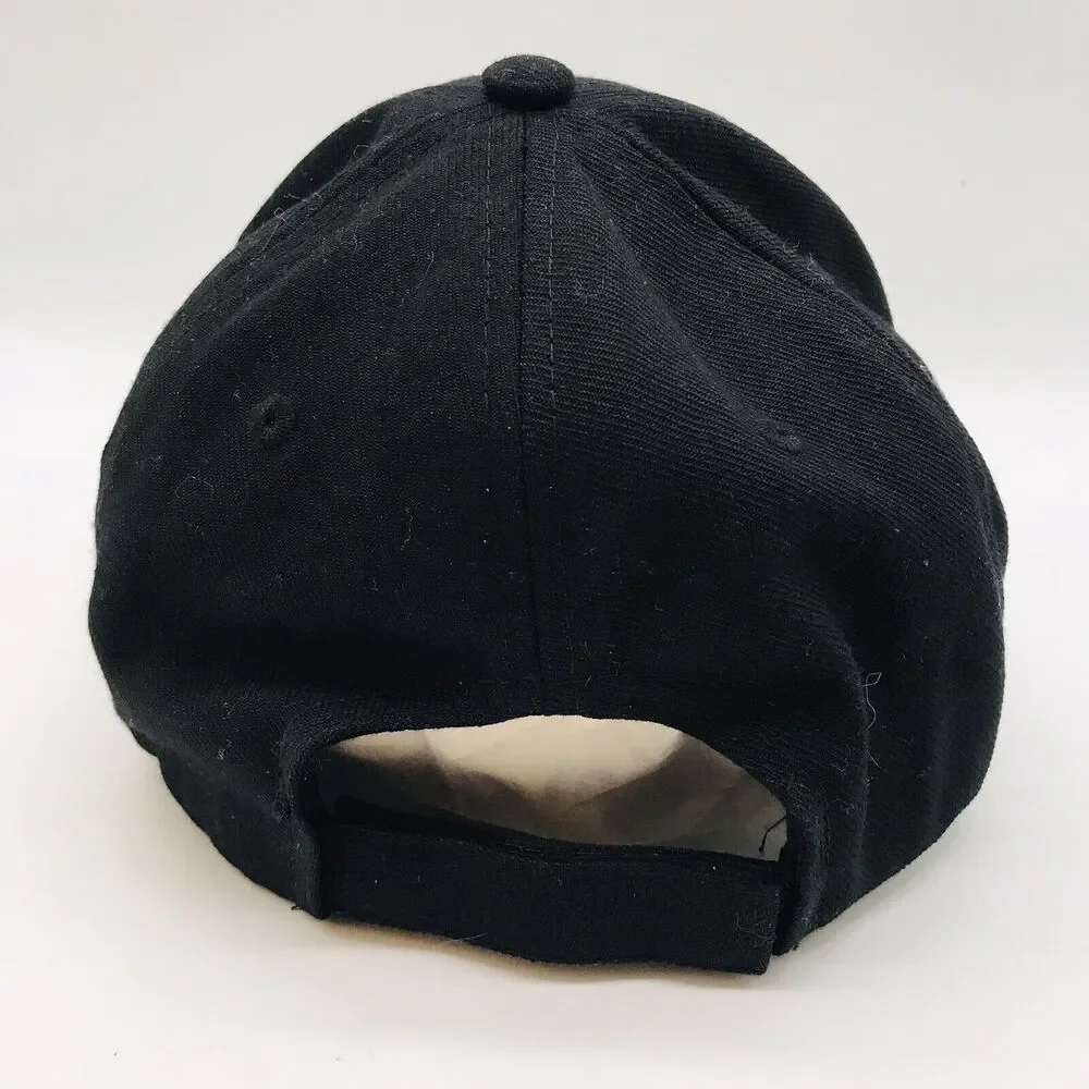 Pittsburgh Pirates MLB Logo Baseball Cap Fan Favorite Black Gold Strapback Hat